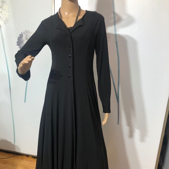 Long black cardigan - Picture 2 of 11